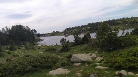 Lago en la ruta al Carlit.