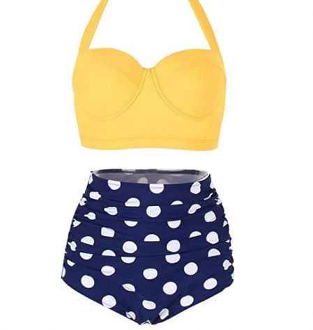 Bikini estilo pin up.
