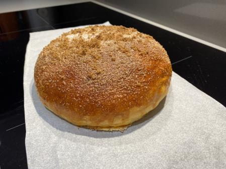 Brioche relleno de praliné