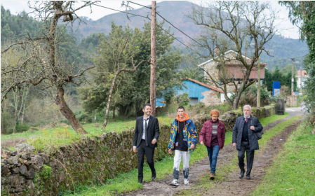 Segura se confiesa enamorado de los paisajes de Asturias.