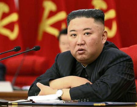 FILE - In this June 18, 2021, file photo provided by the North Korean government, North Korean leader Kim Jong Un speaks during a Workers' Party meeting in Pyongyang, North Korea. After saying for months that it kept the coronavirus completely at bay, North Korea on Wednesday, June 30, came closest to admitting that its anti-virus campaign has been less than perfect. Independent journalists were not given access to cover the event depicted in this image distributed by the North Korean government. The content of this image is as provided and cannot be independently verified. (Korean Central News Agency/Korea News Service via AP, File)