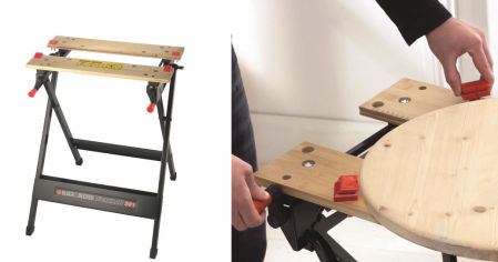 Banco de trabajo de sujeción Black+Decker