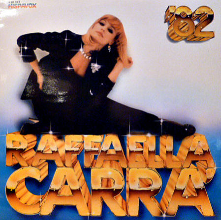 'Raffaella Carra', portada del LP de 1982