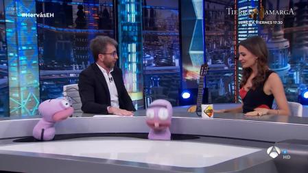 María Hervás dejó a Pablo Motos sorprendido con su curiosa forma de relajarse