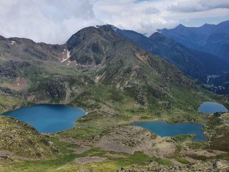 Vistas desde el mirador de Tristaina