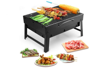 Barbacoa portátil de acero Uten