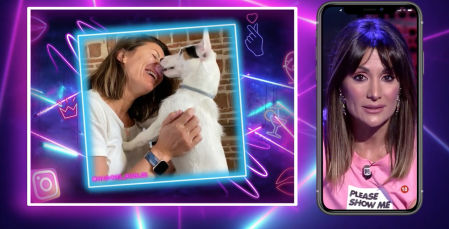 Nagore Robles y su perro Nash