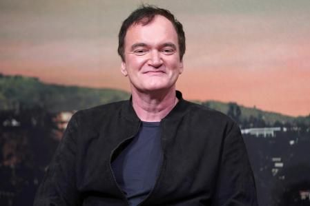 TOKYO, JAPAN - AUGUST 26: Director Quentin Tarantino attends the press conference for the Japan premiere of 'Once Upon A Time In Hollywood' on August 26, 2019 in Tokyo, Japan. (Photo by Christopher Jue/Getty Images)