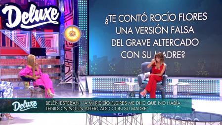 Belén Esteban reconoce que estuvo cenando con Rocío Carrasco y su marido Fidel Albiac