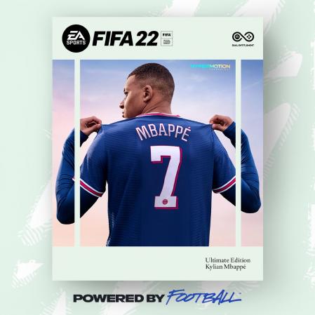 Presentación de Mbappé como nuevo rostro de FIFA22
