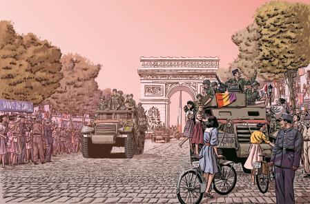 Portada de la novela gráfica 'Los surcos del azar' de Paco Roca.