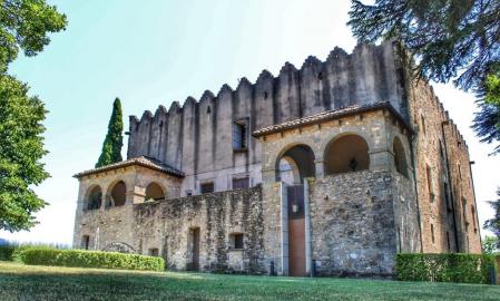 Parte trasera del castillo.