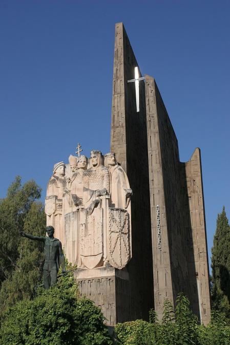 Monumento a las Navas, en La Carolina (Jaén).