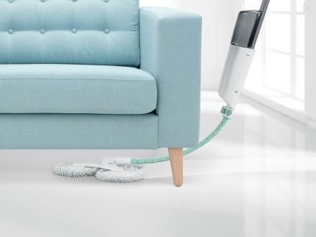 Incluye articulación doble y prolongación flexible del mango para llegar a los sitios más difíciles