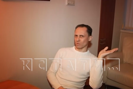 Yuri Kondratyev condenado a tres años y medio de cárcel en un reportaje sobre el tema en la televisión rusa.