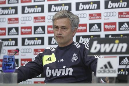 Mourinho, durante su etapa en el Real Madrid.