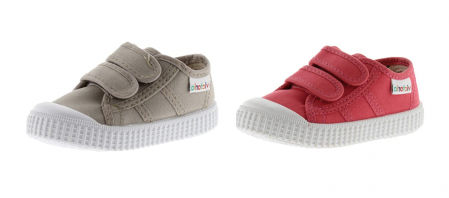 Victoria Basket, zapatillas de lona con velcro para niños y niñas