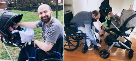 Jeremy ya puede salir con su hijo de paseo de manera independiente.