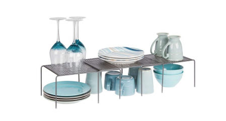 Estanterías metálicas para vajilla