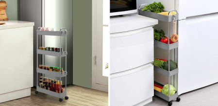 Carrito de cocina con ruedas