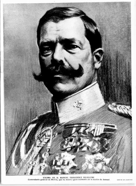 El general Fernández Silvestre murió en Annual a los 49 años