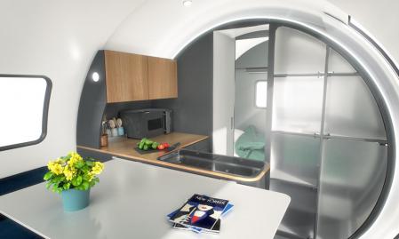 Beauer 3X, la caravana extensible que triplica su tamaño con solo apretar un botón.