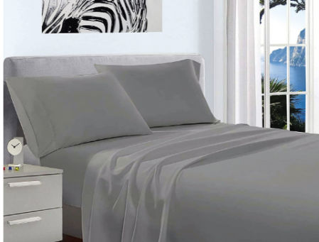 Sábanas de algodón italianas.