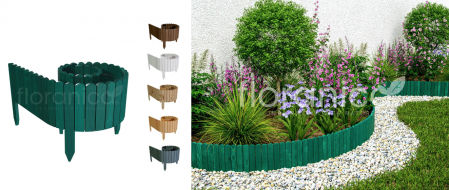 Mini valla de madera extensible de 30cm de altura