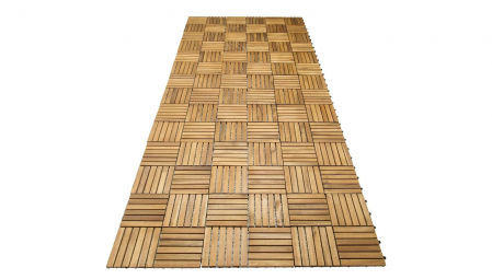 Baldosas de madera de acacia