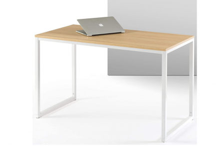 Escritorio de madera y acero Zinus