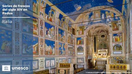 Frescos del siglo XIV en Padua