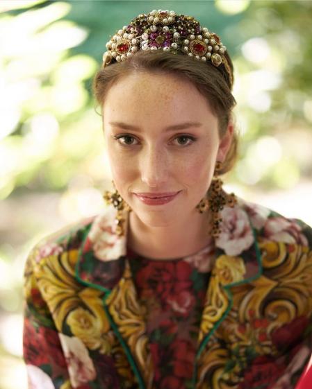 La princesa Leticia María de Bélgica