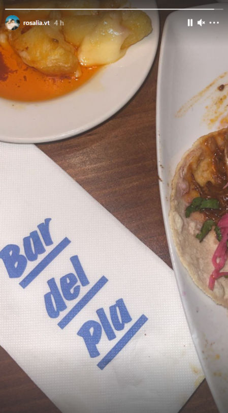 Rosalía en el Bar del Pla