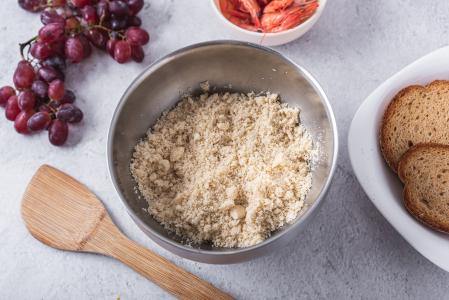 Ajoblanco con gambas