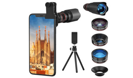 Kit de lentes para teléfono móvil 9 en 1 Selvim