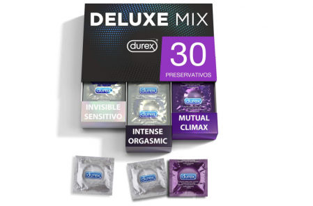 Pack de preservativos Surprise Me Deluxe de Durex (30 unidades)