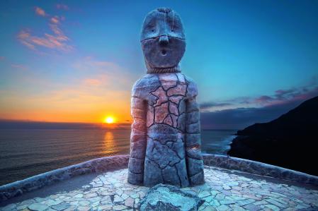 'Momia Guardiana', Caleta Camarones, Chile