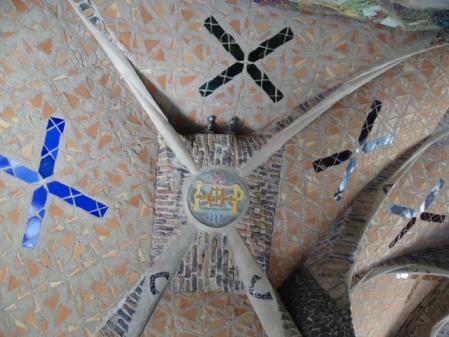 El techo de la Cripta