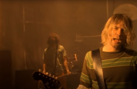El videoclip de 'Smells Like Teen Spirit', con un desquiciado Kurt Cobain al frente, jugó un papel clave en el impacto del disco