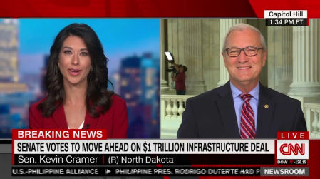 Imágenes de los informativos de la CNN