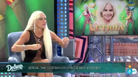 Leticia Sabater en el 'Deluxe'