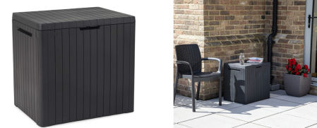 Keter City Box, arcón efecto Madera