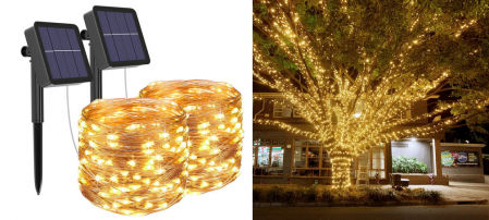 Guirnalda de luces de exterior solar, Litogo