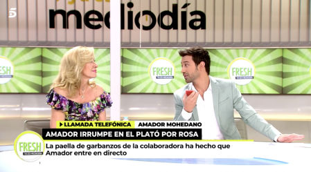 'Ya es mediodía': Momento en que Amador Mohedano confiesa a Rosa Benito que la echa de menos
