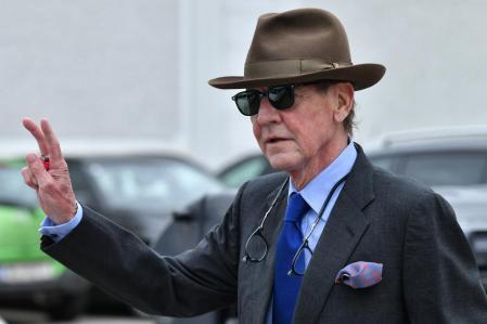 Ernesto de Hannover a la salida del juicio, el pasado mes de marzo, por el que fue condenado a 10 meses de cárcel