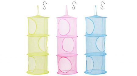 Cestas de malla colgantes