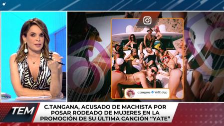 Carme Chaparro tampoco veía polémica en la imagen.