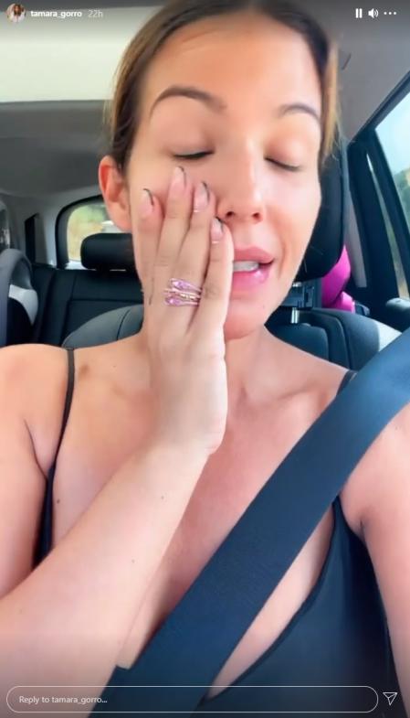 Tamara cuenta qué pasó en su domicilio.