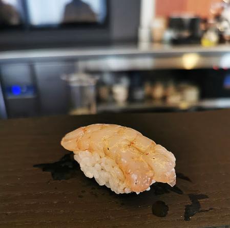 Nigiri de camarón