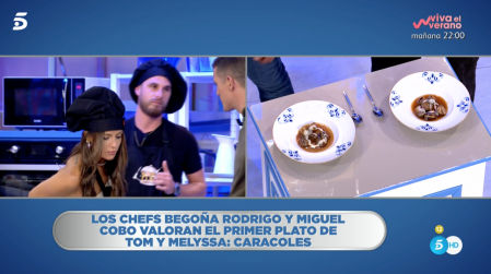 Tom y Melyssa no han logrado cumplir las expectativas de los chefs y de los comensales